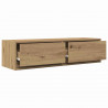 Szafka pod telewizor z szufladą dąb artisan 100 x 31 x 25.5 cm