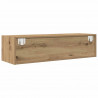 Szafka pod telewizor z szufladą dąb artisan 100 x 31 x 25.5 cm