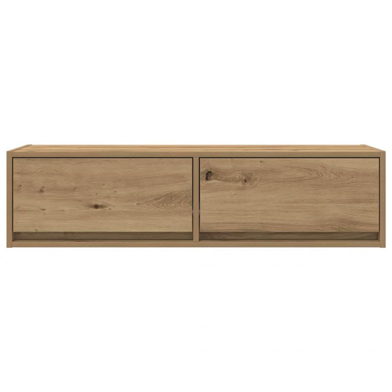 Szafka pod telewizor z szufladą dąb artisan 100 x 31 x 25.5 cm
