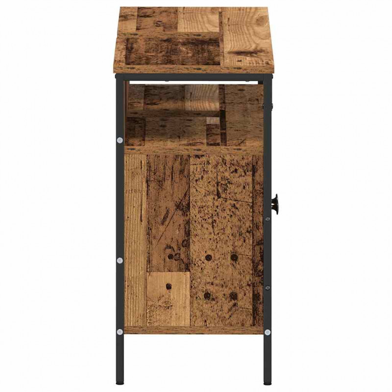 Szafka pod umywalkę z drzwiami Stare drewno 80 x 30 x 60 cm