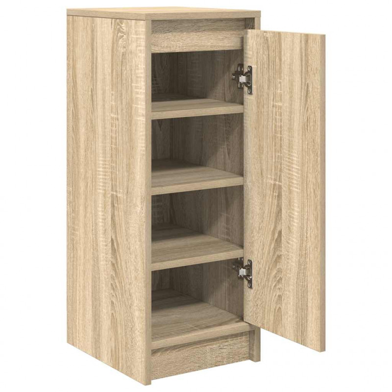 Szafka na buty Sonoma Oak 29,5x34x76 cm Drewno klejone