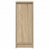 Szafka na buty Sonoma Oak 29,5x34x76 cm Drewno klejone