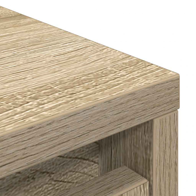 Szafka na buty Sonoma Oak 29,5x34x76 cm Drewno klejone