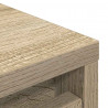 Szafka na buty Sonoma Oak 29,5x34x76 cm Drewno klejone