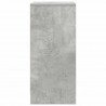 Szafka na buty Beton Szary 29,5x34x76 cm Drewno klejone
