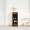 Szafka na buty Brązowy Dąb 29,5x34x76 cm Drewno klejone