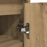 Szafka na buty Artisan Oak 29,5x34x76 cm Drewno klejone
