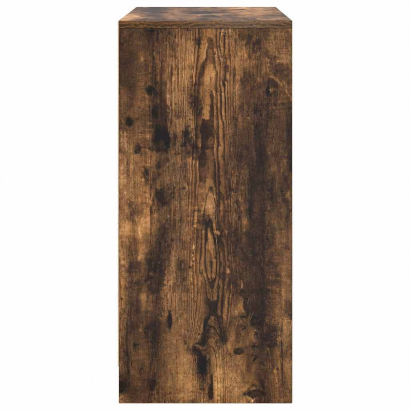 Szafka na buty Dąb wędzony 57x34x76 cm Drewno klejone
