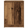 Szafka na buty Stare drewno 57x34x76 cm Drewno klejone