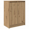 Szafka na buty Artisan Oak 57x34x76 cm Drewno klejone