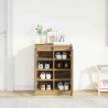 Szafka na buty Artisan Oak 57x34x76 cm Drewno klejone