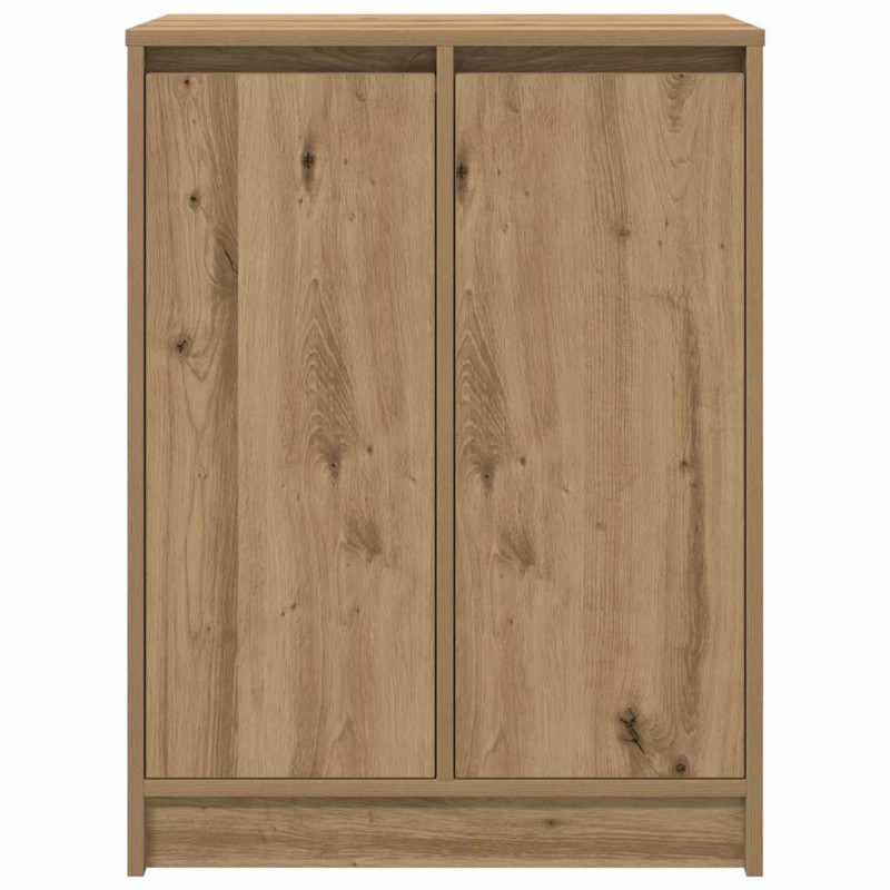 Szafka na buty Artisan Oak 57x34x76 cm Drewno klejone