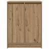 Szafka na buty Artisan Oak 57x34x76 cm Drewno klejone