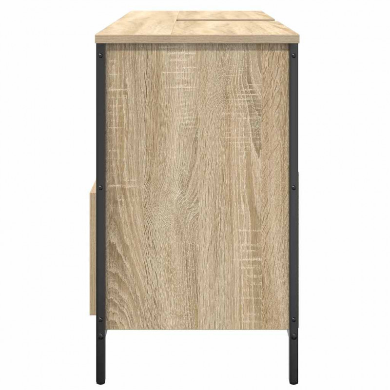Szafka pod umywalkę łazienkową z szufladami 90x34,5x60 cm