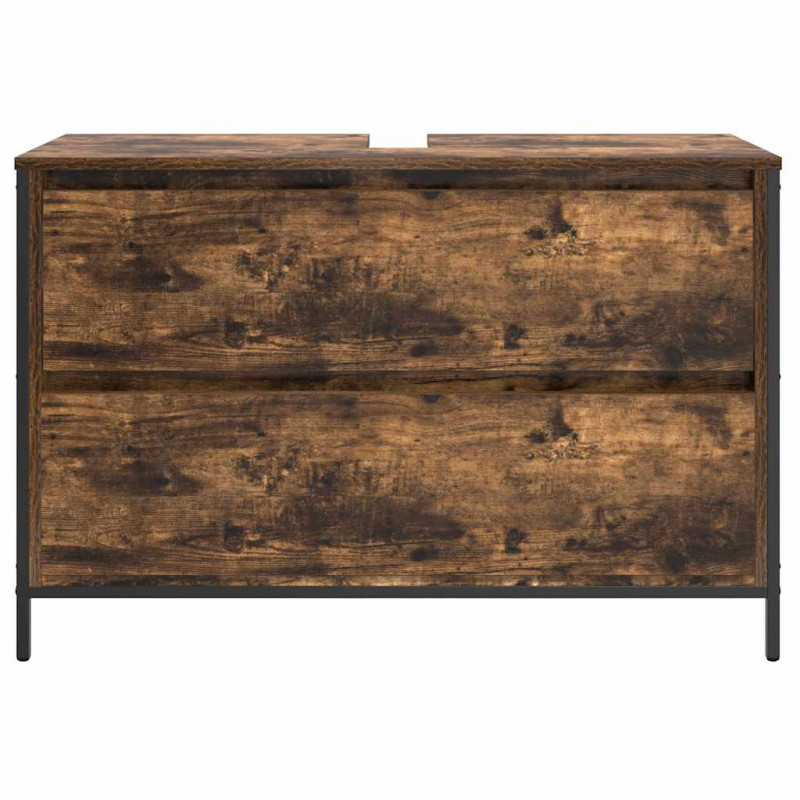 Szafka pod umywalkę łazienkową z szufladami 90x34,5x60 cm