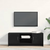 Szafka pod TV, czarny dąb 102x30x37,5cm materiał drewnopochodny