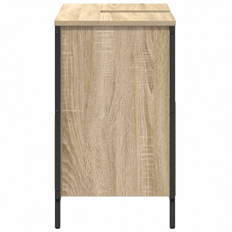 Szafka pod umywalkę łazienkową z szufladami 60x34,5x60 cm