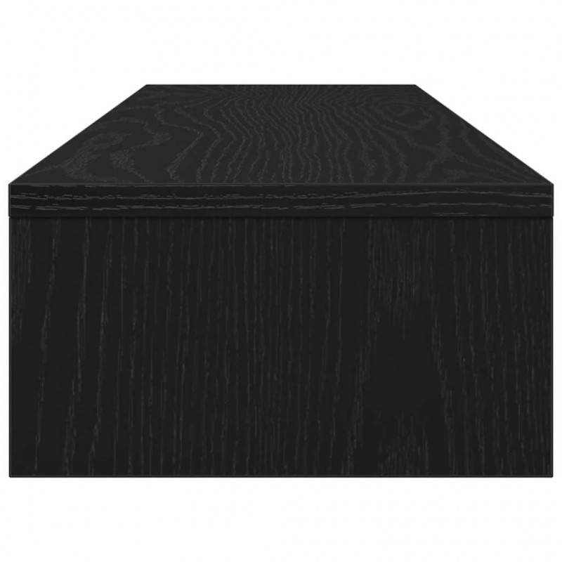Podstawka pod monitor, czarny dąb, 100x24x13 cm, drewno konstrukcyjne