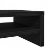 Podstawka pod monitor, czarny dąb, 100x24x13 cm, drewno konstrukcyjne