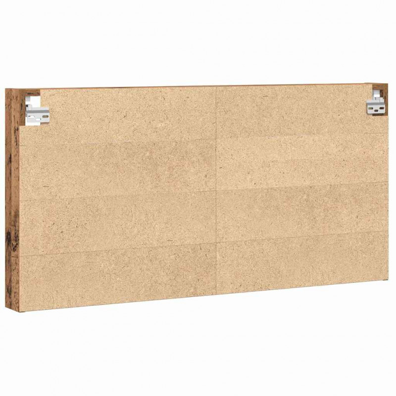 Witryna Stare drewno 100 x 8,5 x 50 cm Materiał drewnopochodny