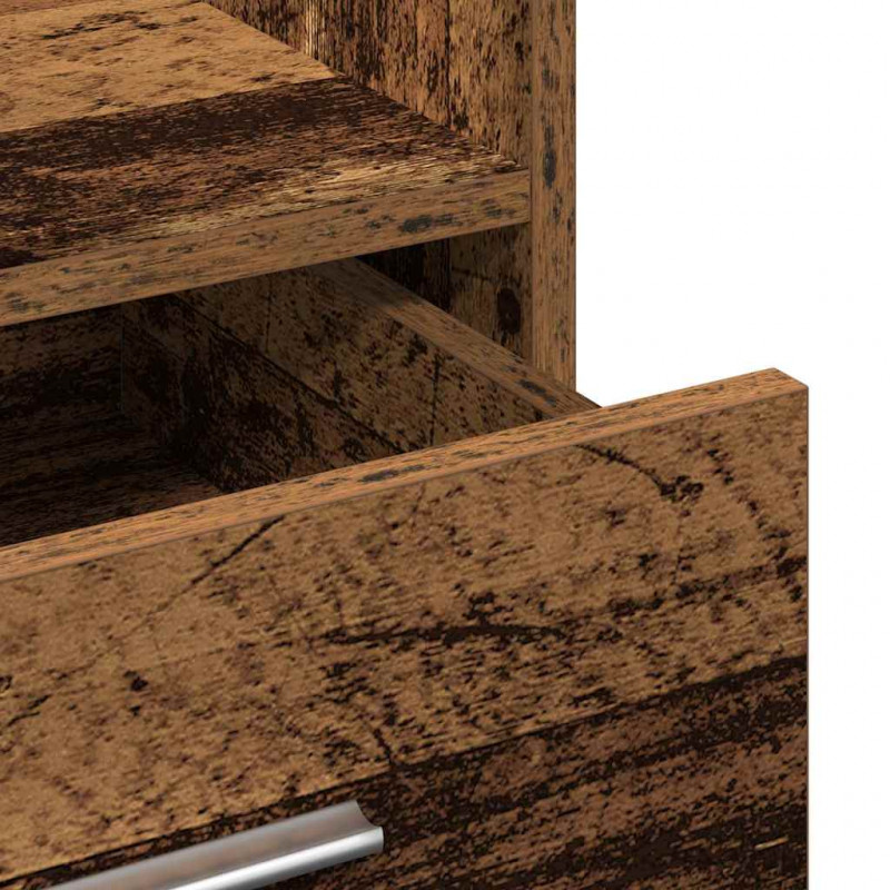 Podium Stare drewno 55 x 55 x 107 cm Materiał drewnopochodny