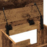 Podium Stare drewno 55 x 55 x 107 cm Materiał drewnopochodny