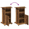 Podium Stare drewno 55 x 55 x 107 cm Materiał drewnopochodny