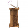 Podium Stare drewno 55 x 55 x 107 cm Materiał drewnopochodny