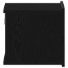 Szafka Nocna z szufladą 2 pcs Czarny Dąb 40 x 30 x 30 cm