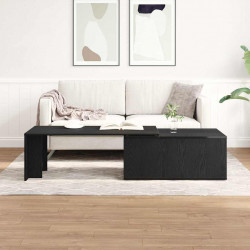 Stolik kawowy Czarny Dąb 150 x 50 x 35 cm