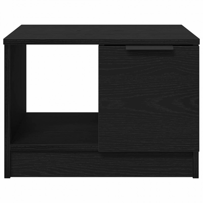 Stolik kawowy with Drawer Czarny dąb 50 x 50 x 36 cm
