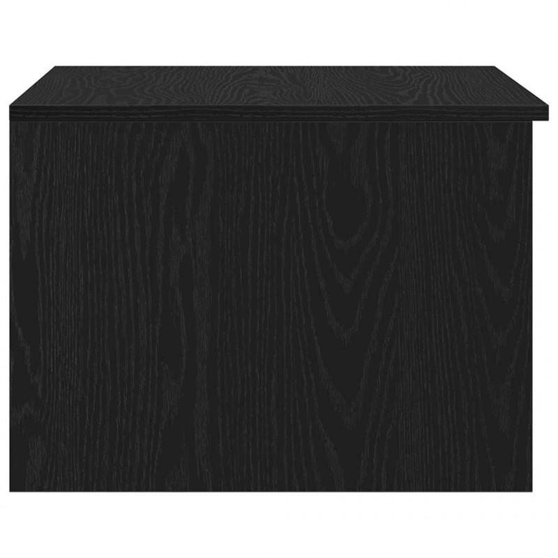 Stolik kawowy with Drawer Czarny dąb 50 x 50 x 36 cm
