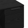 Stolik kawowy with Drawer Czarny dąb 50 x 50 x 36 cm