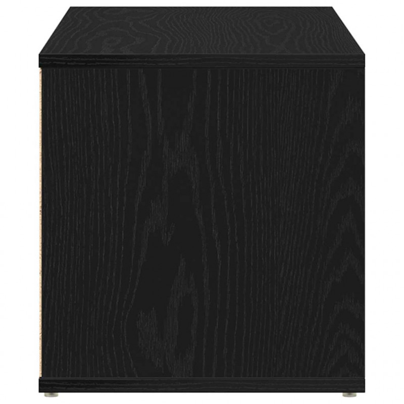 Szafka pod telewizor z szufladą Czarny Dąb 80 x 34 x 36 cm