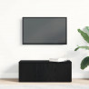 Szafka pod telewizor z szufladą Czarny Dąb 80x34x30 cm