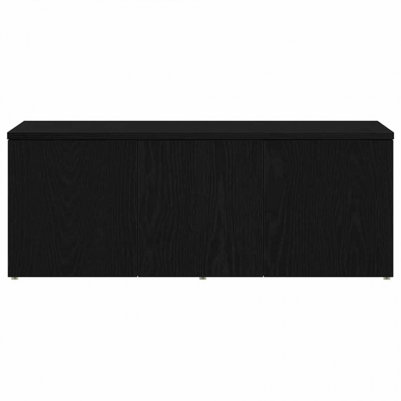 Szafka pod telewizor z szufladą Czarny Dąb 80x34x30 cm