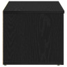 Szafka pod telewizor z szufladą Czarny Dąb 80x34x30 cm