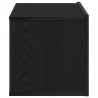 Szafka pod telewizor Czarny Dąb 80 x 30 x 30 cm