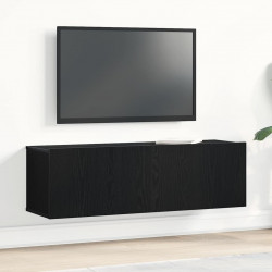Szafka pod telewizor Czarny Dąb 100 x 30 x 30 cm