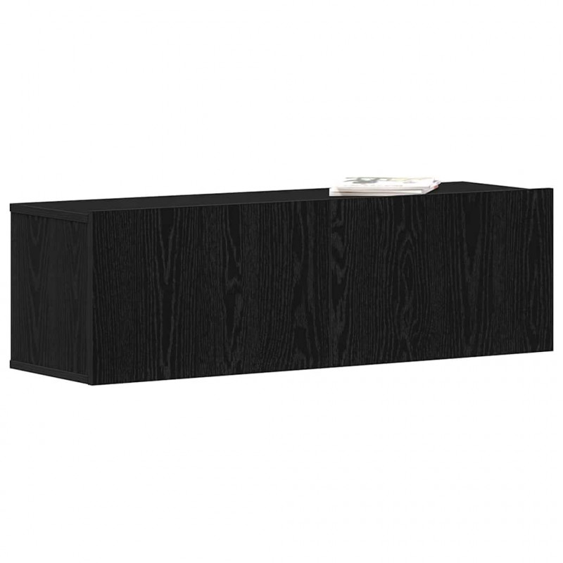 Szafka pod telewizor Czarny Dąb 100 x 30 x 30 cm