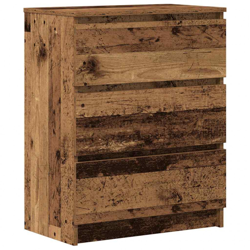 Szafka, stare drewno, 60x35x76 cm, materiał drewnopochodny