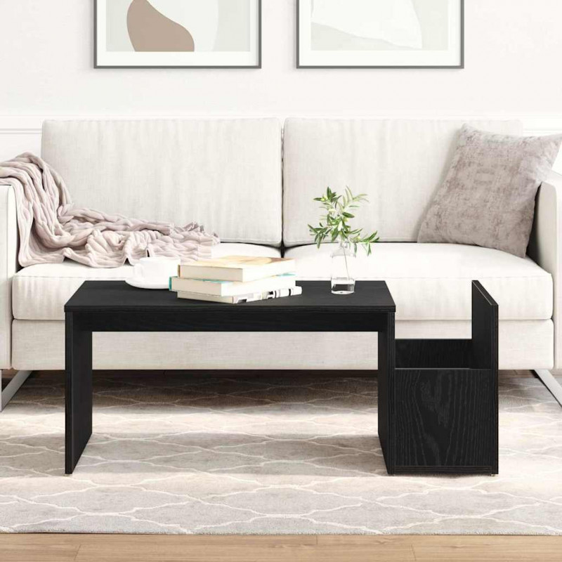 Stolik kawowy Czarny Dąb 90 x 45 x 35 cm