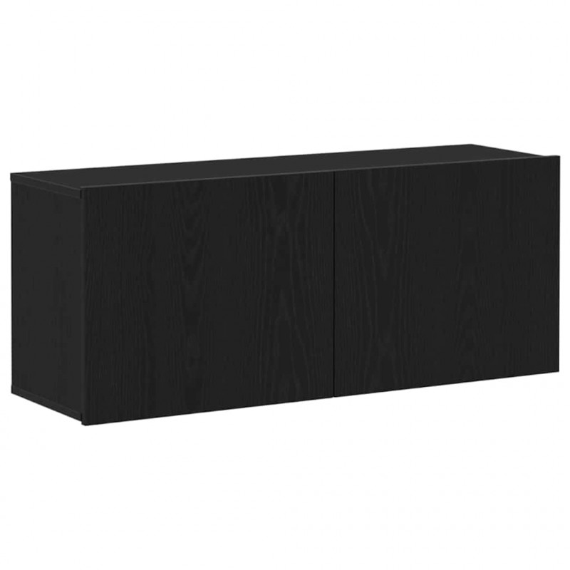 Zestaw szafek RTV Czarny Dąb 100 x 30 x 41 cm