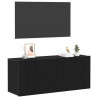Zestaw szafek RTV Czarny Dąb 100 x 30 x 41 cm