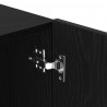 Zestaw szafek RTV Czarny Dąb 100 x 30 x 41 cm