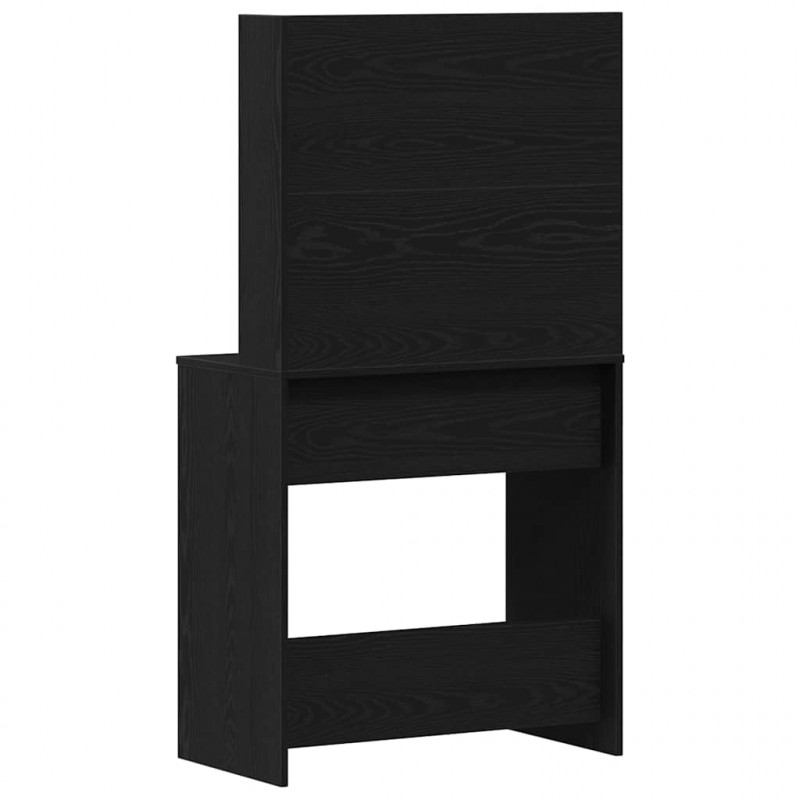 Toaletka Czarny Dąb 74,5 x 40 x 141 cm Materiał drewnopochodny