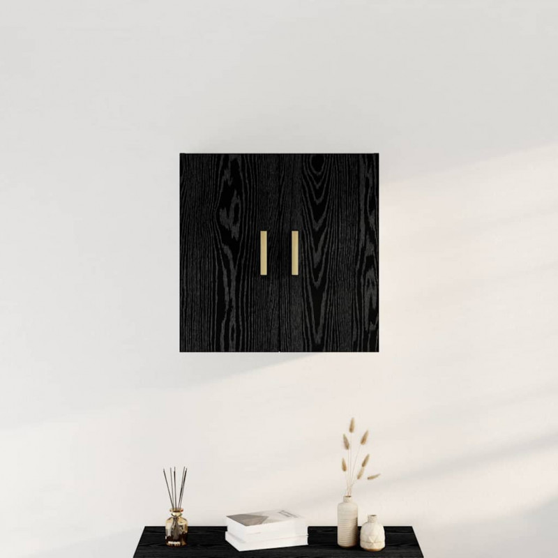 Szafka ścienna Montowane na ścianie Czarny Dąb 60 x 30 x 60 cm