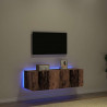Szafka pod telewizor 2 pcs Stare drewno 100 x 35 x 31 cm
