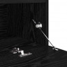 Szafka pod telewizor Ze LED Lights Czarny Dąb 60 x 35 x 40 cm