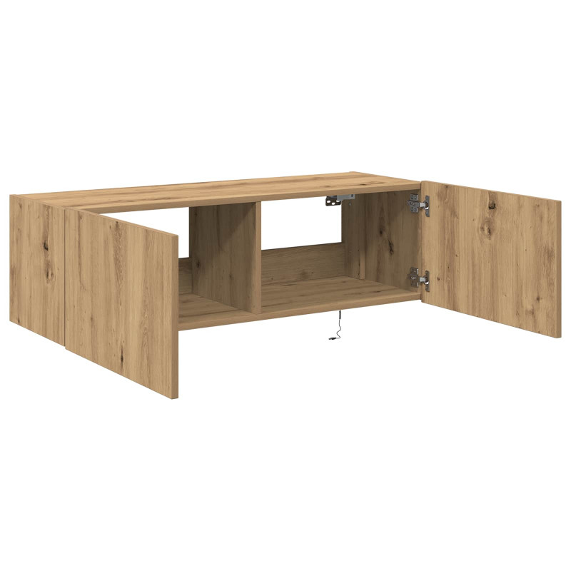 Szafka pod telewizor Dąb rzemieślniczy 100 x 35 x 31 cm